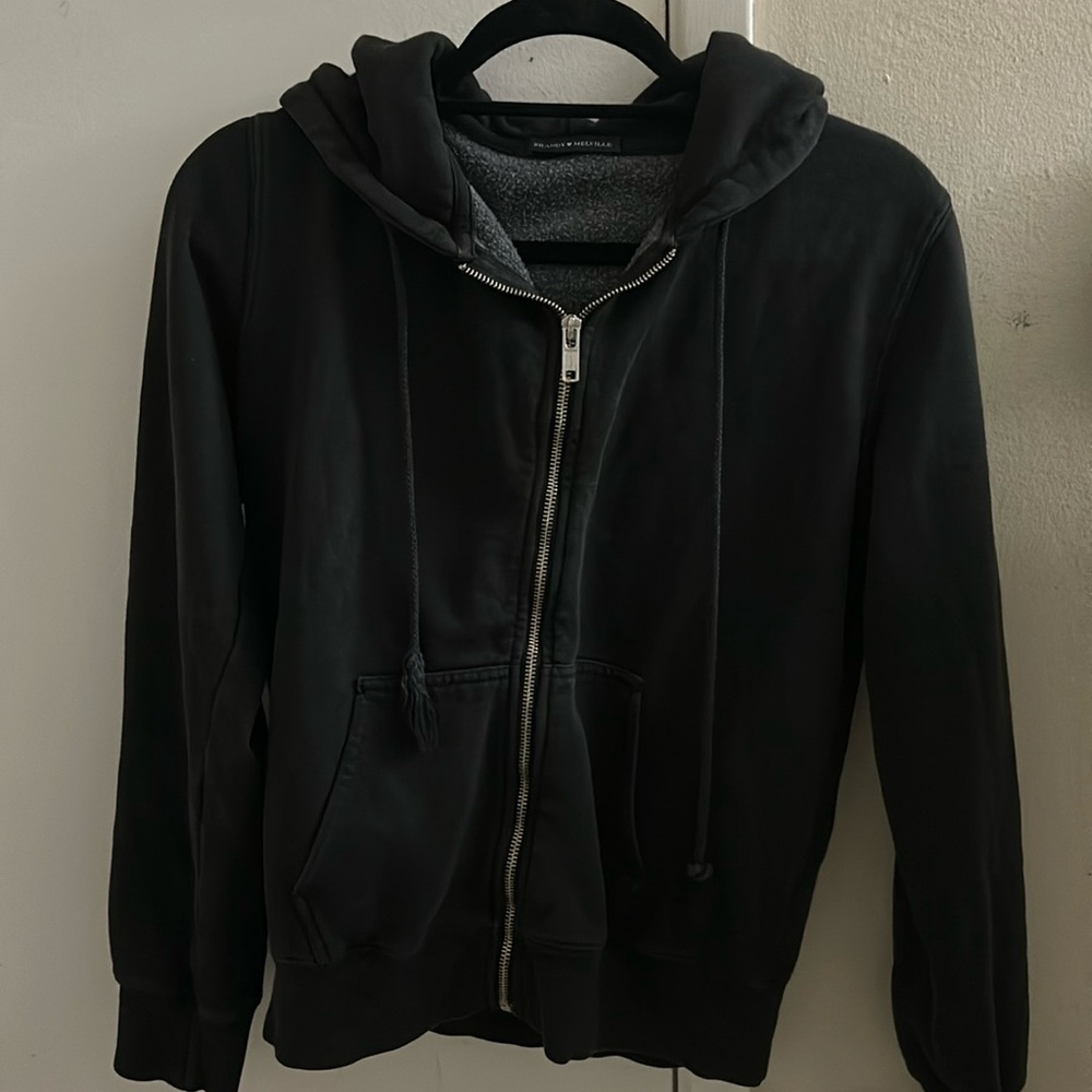 brandy melville zip up